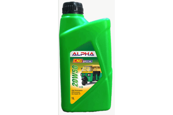 Alpha 20W50 CNG Engine Oil