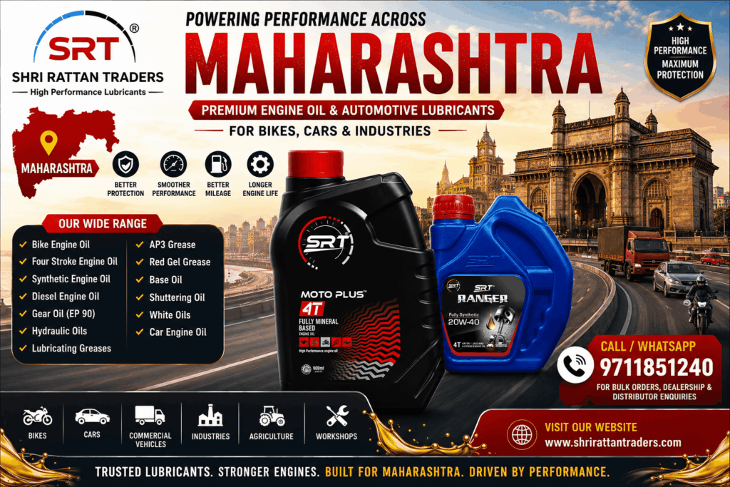 Engine Oil And Lubricants in Maharashtra