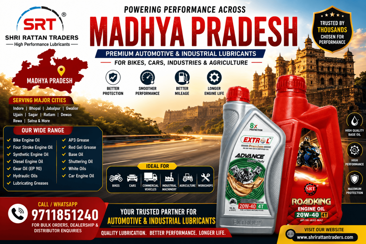 Automotive Industrial Lubricants Madhya Pradesh