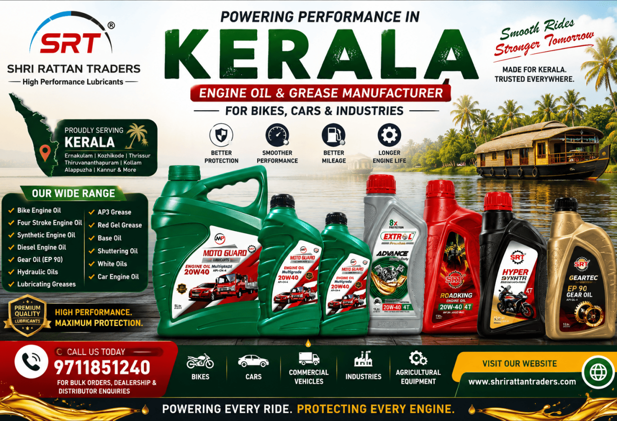 Engine Oil and Grease Manufacturer in Kerala